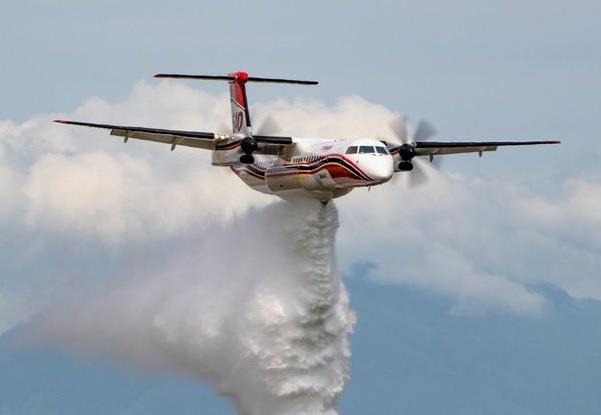 El especialista en extinción de incendios aéreos Canadiense Conair Group compra de 11 Bombardier Q400 para convertirlos en aviones...