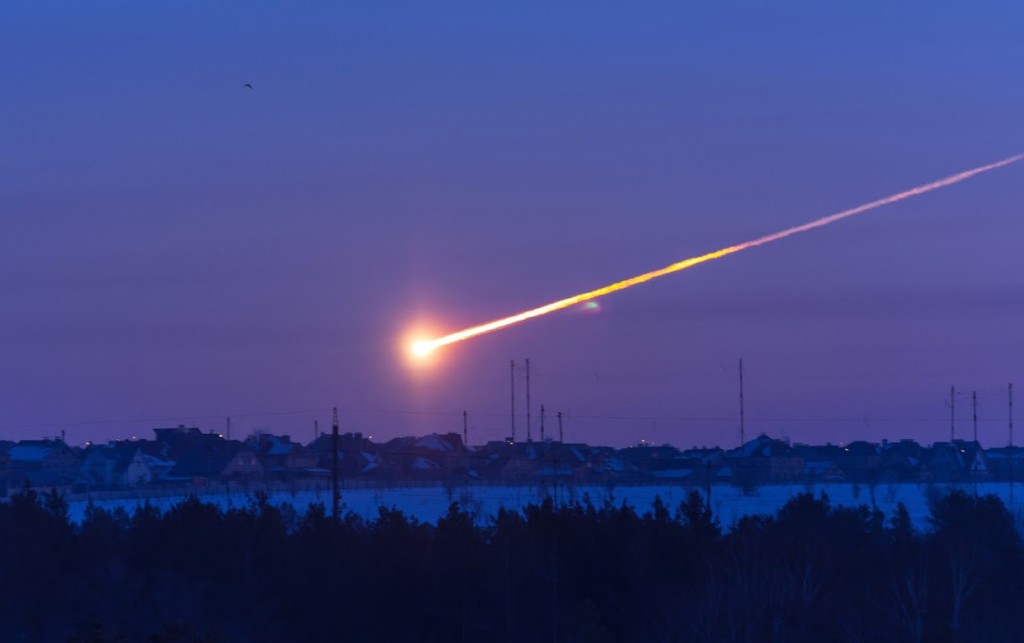 Imagen del meteorito de Cheliábinsk. / Universidad de Virginia (EEUU).