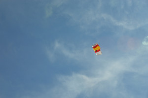 Paracaidista PAPEA a 2.000 metros