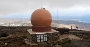 nuevo radar de última tecnología en la isla de Lanzarote