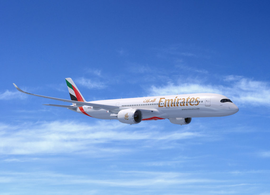 Emirates A350 Dubai Airshow