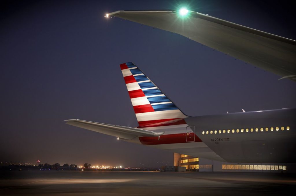 American Airlines carga aérea