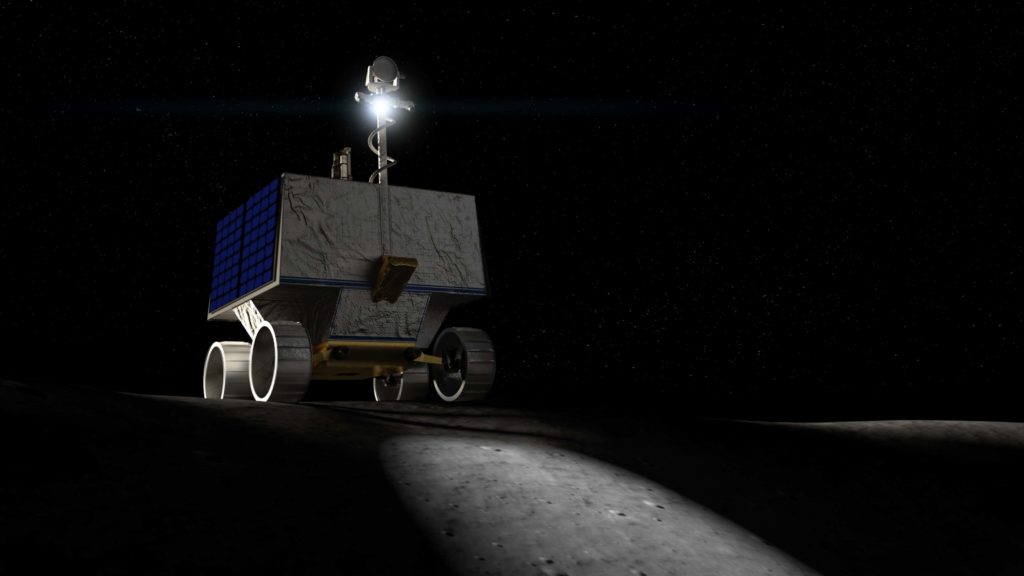 Robot lunar VIPER . Gráfico: NASA