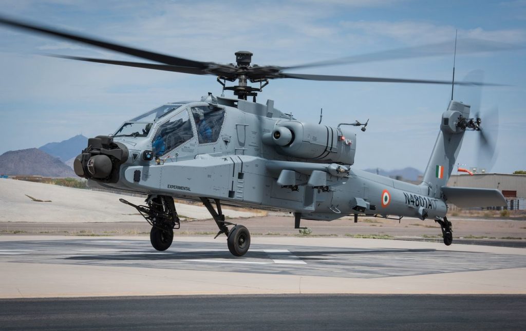 AH-64E Apache Fuerza Aérea India