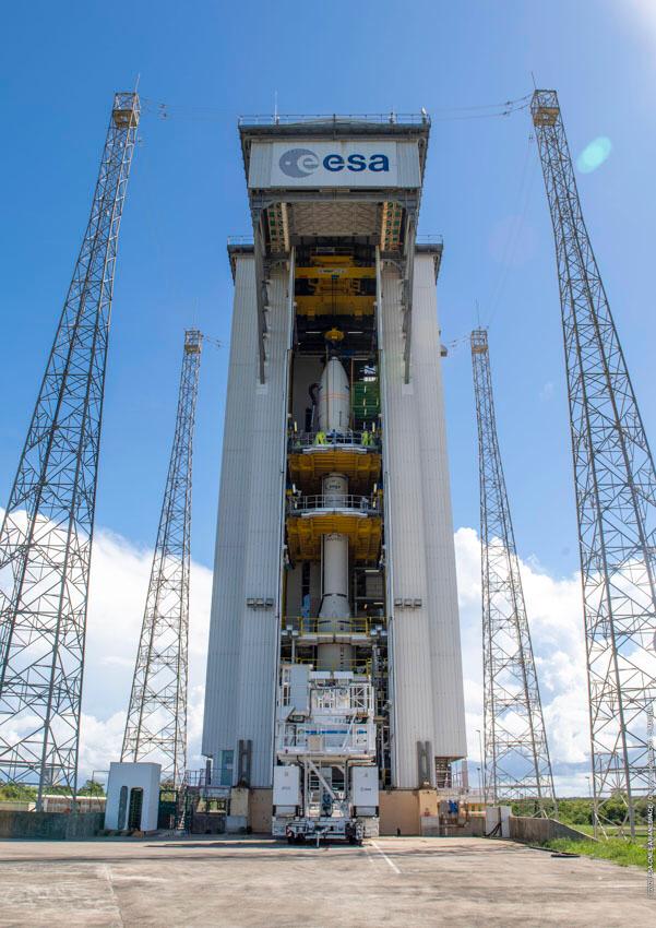 lanzador Vega y el satélite español Ingenio