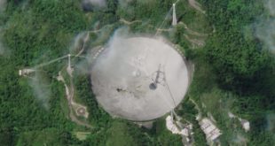 radiotelescopio del Observatorio de Arecibo