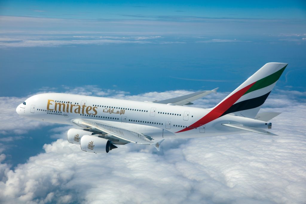 Airbus A380 de Emirates 