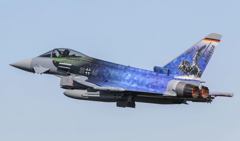 Eurofighters de la Luftwaffe Indra 
