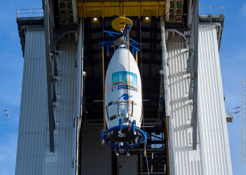 Vega de Arianespace pone en órbita al satélite Pléiades Neo 4