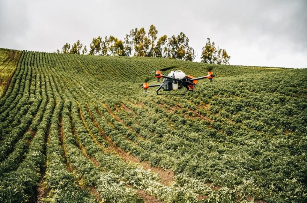 drones agrícolas de XAG