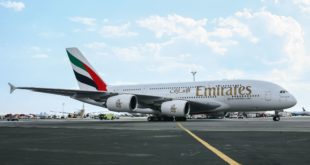 A380 de Emirates, registrado como A6-EDA