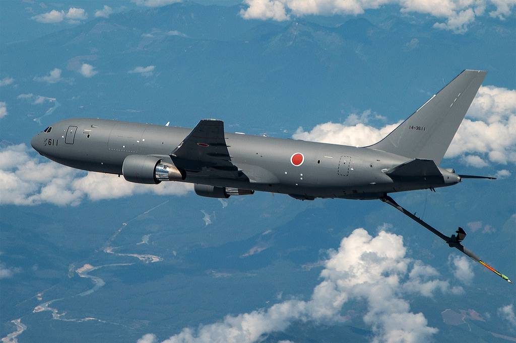 cliente no americano del KC-46A Fuerza de Autodefensa Aérea de Japón