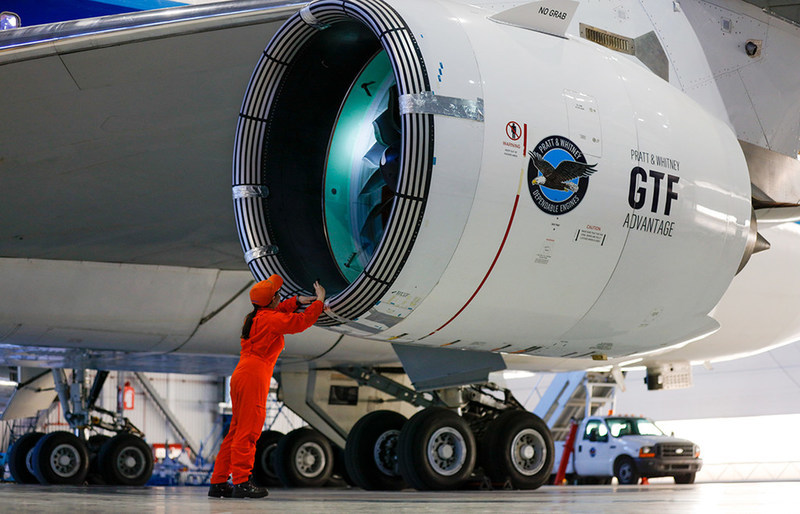 motor GTF Advantage de   Pratt & Whitney
