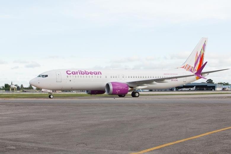 Caribbean Airlines presenta su nuevo Boeing 737-8 MAX