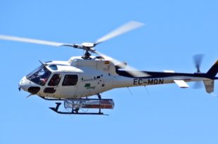 Helicóptero B3 cn tecnología de LiveU