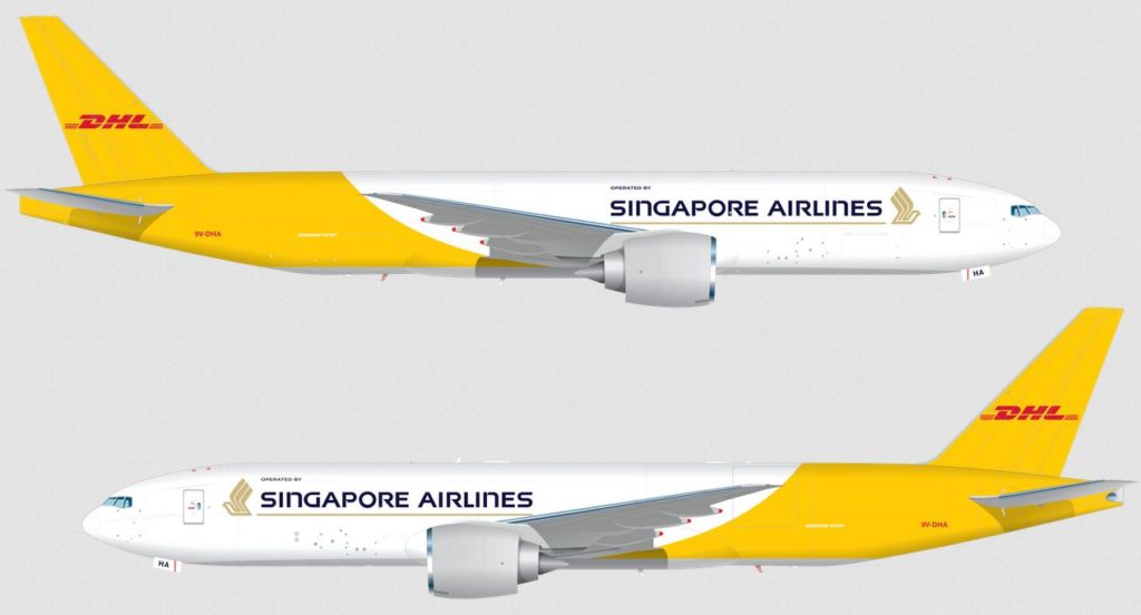 DHL-Singapore Airlines (SIA).
