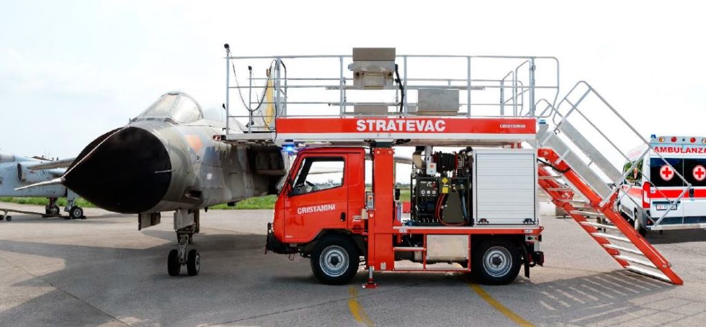 Stratevac plataforma multifuncional para el rescate de pilotos y tripulaciones