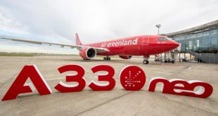 Air Greenland recibe un avión A330-800