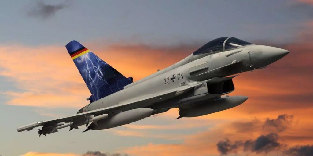 Saab recibe un pedido del conjunto de sensores Arexis para los Eurofighters alemanes