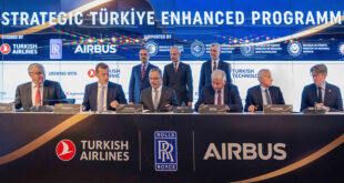 Turkish Airlines, Airbus y Rolls-Royce asociación