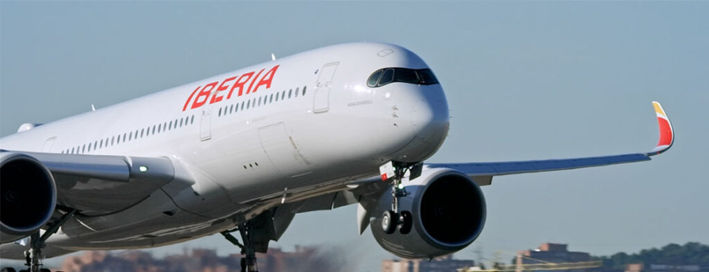 Iberia A350 maletas